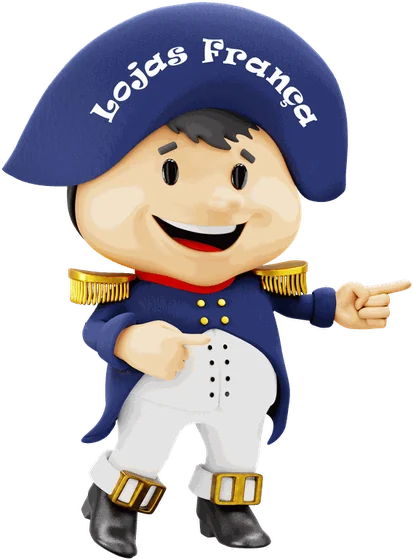 Napoleãozinho, mascote da Lojas França