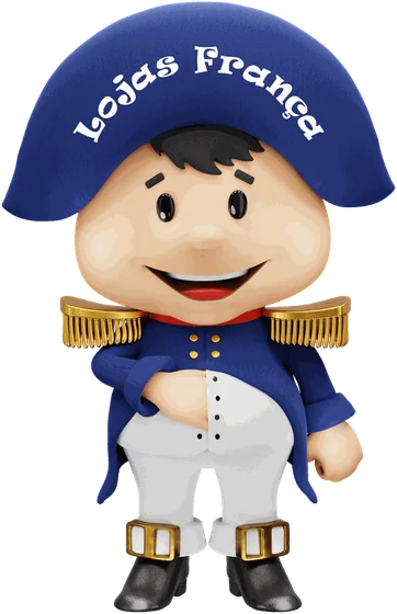 Napoleãozinho, mascote da Lojas França
